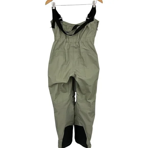 Arc'teryx Theta SV Bib Pants Womens Medium Zinc Gray Gore-Tex Shell Canada Made - Picture 11 of 16